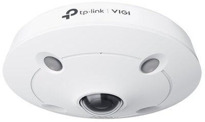 TP-Link IP dómkamera Fisheye - InSight S655I (5MP, 1.44mm 360°, IK10, IP67, H265+, IR30m, 12VDC/PoE, mikrofon, hangsz.)