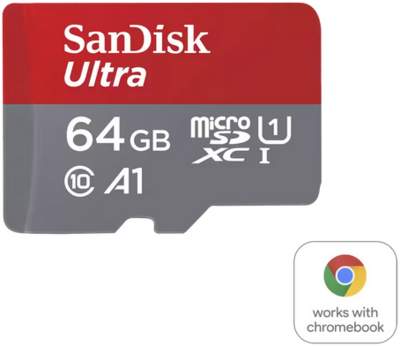 Sandisk Ultra® microSD™ Card for Chromebook 64GB - SDSQUAB-064G-GN6FA