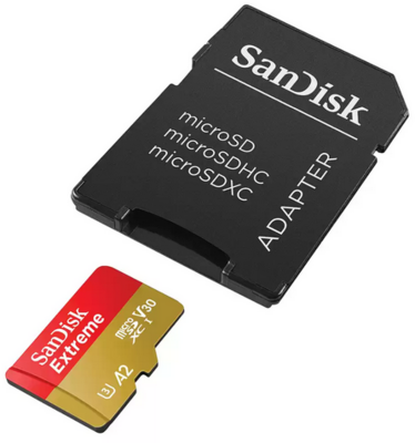 Sandisk Extreme microSDXC™ UHS-I CARD 512GB - SDSQXAV-512G-GN6MA