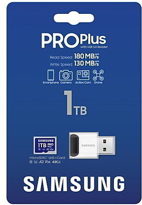 Samsung Pro Plus microSDXC™ UHS-I memóriakártya 1TB - MB-MD1T0SB/WW