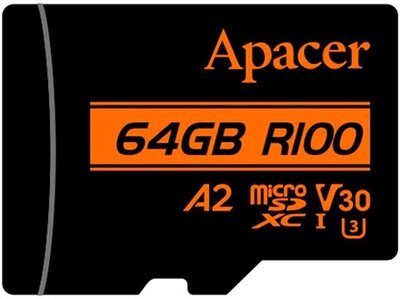 Apacer MicroSD kártya 64GB - AP64GMCSX10U8-R