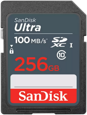 SANDISK Ultra® SDHC™ card and SDXC™ card 256GB - SDSDUNR-256G-GN3IN