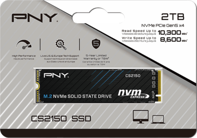 PNY CS2150 M.2 NVMe SSD 2TB - M280CS2150-2TB-TB