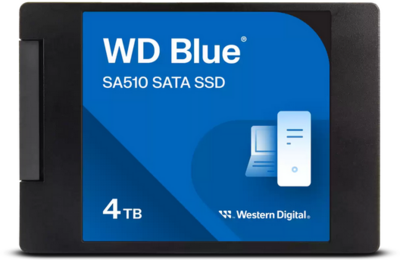 WESTERN DIGITAL Blue SA510 SATA SSD 2.5"/7mm Cased 4TB -WDS400T3B0A