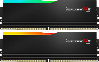 DDR5 G.SKILL Ripjaws M5 RGB 6000MHz (Intel XMP) 32GB - F5-6000J2836G16GX2-RM5RK (KIT 2DB)