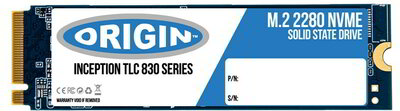 Origin Storage Inception TLC830 Pro Series PCIe 3.0 NVMe M.2 80mm 256GB - OTLC2563DNVMEM.2/80