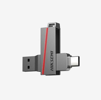 HIKSEMI USB3.2 E307C Dual Slim FLASH DRIVE 32GB - HS-USB-E307C(STD)/32G/U3/NEWSEMI/WW