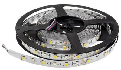 OPTONICA LED Szalag 5050, 14,4 W/m, RGB+meleg fehér fény, 1000Lm/W, beltéri, 5m - 4314