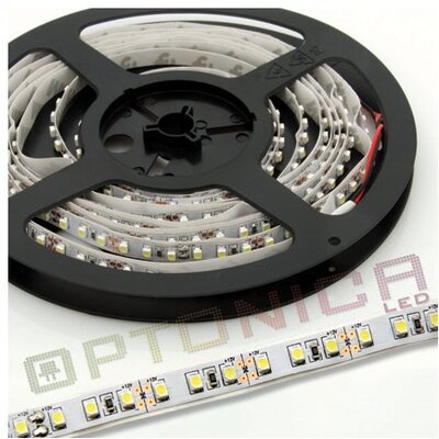 OPTONICA LED Szalag 3528 4.8W/m, hideg fehér fény, 50Lm/W, 6000K, beltéri, 5m - ST4702