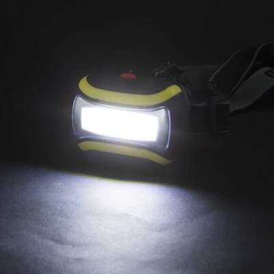 Fejlámpa Phenom COB LED 3x AAA 160 lumen Gumírozott fejpánt - 5999117102576