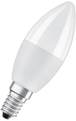 Osram Star+ RGBW/matt búra/5,5W/470lm/2700K/E14 távirányítható LED gyertya izzó - 4058075144309