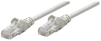 Manhattan Kábel - U/UTP Patch (RJ45 to RJ45, Cat5e, 0.25m, Bézs) - 737302