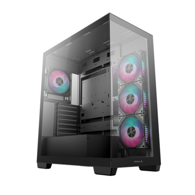 DeepCool - CG580 4F számítógépház - Fekete