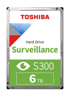 Toshiba - S300 Surveillance 6TB - HDWT860UZSVA