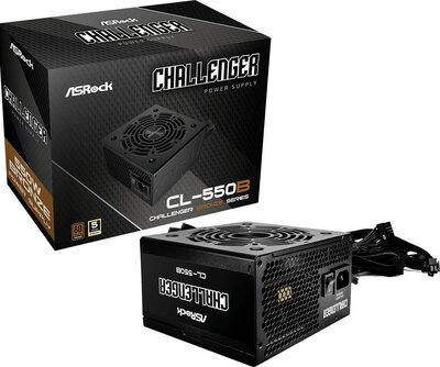 ASRock - CL-550B Challenger 550W 80+ Bronze tápegység