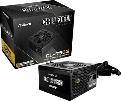 ASRock - CL-750G Challenger 750W 80+ Gold tápegység