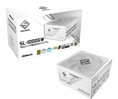 ASRock - SL-1000GW Steel Legend 1000W 80+ Gold tápegység