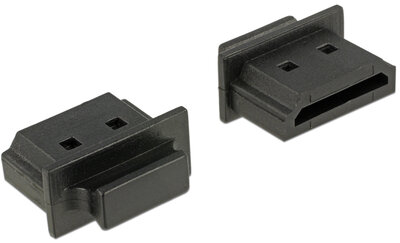 Delock - Porvédo HDMI-A típusú kimenethez fogantyúval 10 db fekete - 64029