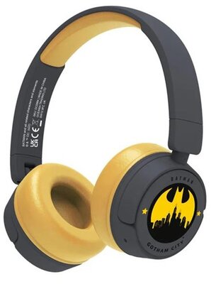 OTL DC0984 Batman Gotham City Kids vezeték nélküli gyerek fejhallgató