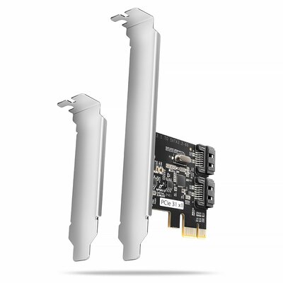 AXAGON - PCIe vezérlő 2x SATA 6G - PCES-SJ2