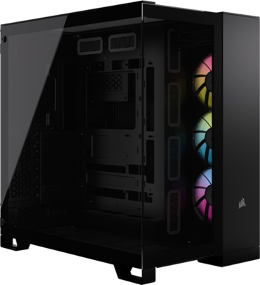 CORSAIR - iCUE LINK 6500X RGB számítógépház - Fekete - CC-9011269-WW