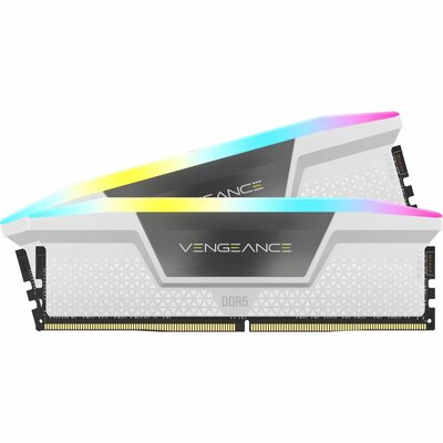 DDR5 Corsair Vengeance RGB 6000MHz (Intel XMP) 32GB - CMH32GX5M2B6000C30W (KIT 2DB)