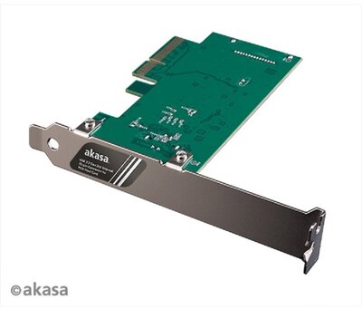 Akasa - USB 3.2 Gen 2x2 belső 20 tűs csatlakozó a PCIe gazdakártyához - AK-PCCU3-08