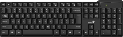 Genius - KB-7100x - fekete - magyar - 31320001405