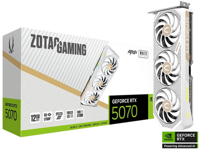 ZOTAC RTX5070 - AMP White Edition - ZT-B50700FQ-10P