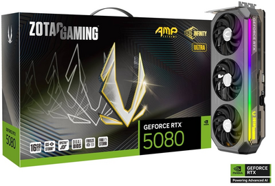 ZOTAC RTX5080 - AMP Extreme INFINITY ULTRA - ZT-B50800BU-10P