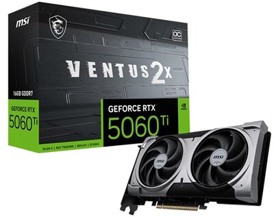 MSI RTX5060TI - 16G VENTUS 2X OC PLUS