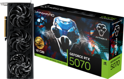 Gainward RTX5070 - Python III OC - NE75070S19K9-GB2050T