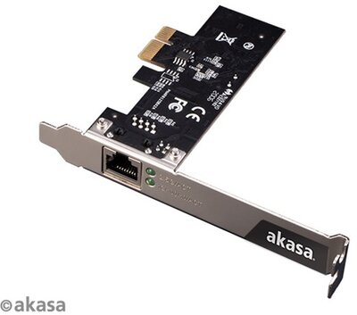 Akasa - 2,5 gigabites PCIe hálózati kártya - AK-PCCE25-01