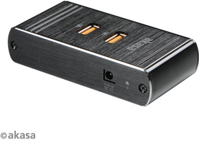 akasa - USB intelligens töltő -"AK-SC01-BK