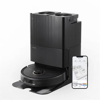 Roborock - Qrevo Pro fekete robotporszívó - QREVO-PRO-BLACK