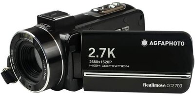 Agfaphoto Realimove CC2700-2 videókamera 2,7K, +1db akkumulátor