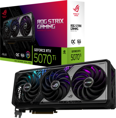 ASUS RTX5070TI - ROG-STRIX-RTX5070TI-O16G-GAMING