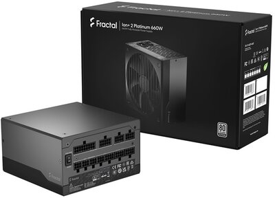 Fractal Design - Ion+ 2 Platinum 660W tápegység - FD-P-IA2P-660-EU