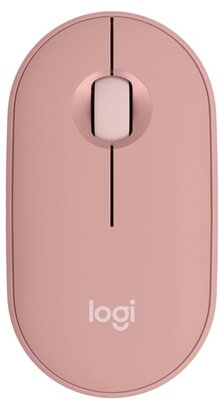 Logitech - Pebble Mouse 2 M350s vezeték nélküli rózsaszín egér - 910-007014