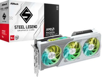 ASRock RX9060XT - Steel Legend 16GB OC - RX9060XT SL 16GO