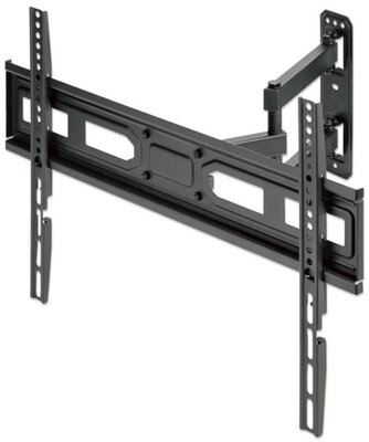 Manhattan TV állvány - Fali, dönthető, forgatható, TV állvány Fekete (max.VESA:600x400)(37"-70"-ig) 35 kg - 462426