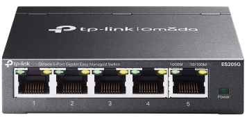 TP-Link - ES205G Omada 5-Port Gigabit Easy Managed Switch