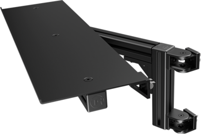 Trak Racer - Szimulátor kiegészítő - TR8020 620mm Table Top/Desk with Swivel Mount (Black) - TR80-SHELF4-BLK