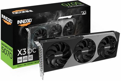 Inno3D RTX5070 - X3 OC - N50703-12D7X-195064L