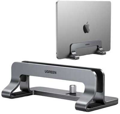 UGREEN - Laptop állvány, vertikális, állítható, laptop stand, szürke - 20471