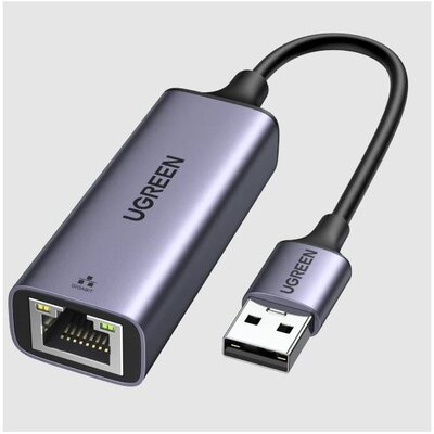 UGREEN - Ethernet adapter 1 Gbit/s, szürke - 50922