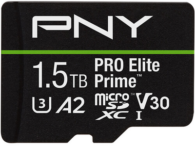 PNY - PRO Elite Prime microSD 1.5TB - P-SDU1T5V32200PEP-GE