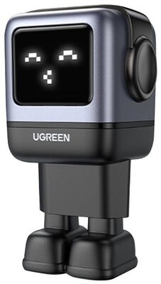 UGREEN - Nexode RG (Robot GaN) 65W 2xUSB/USB-C szürke hálózati töltő - 25685B