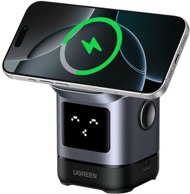 UGREEN - Uno W709 2in1 15W töltőállomás + Type-C kábel - 45775