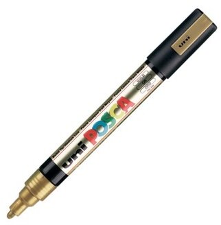 Uni POSCA PC-5M arany marker